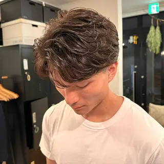 ショート パーマ メンズ 【メンズヘア】 原宿/Kasumiのヘアスタイル