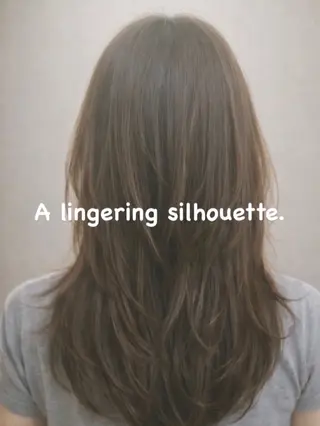 ロング M.SLASH 大元研二のヘアスタイル