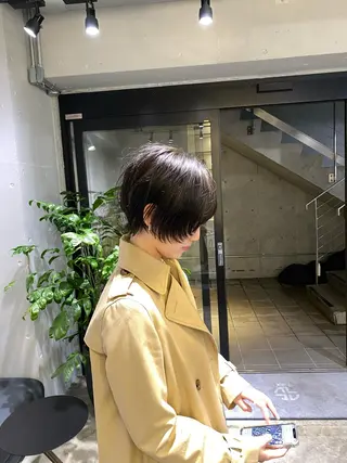 ショート nex the salon coall所属・🫧似合わせショート イシダ🫧のヘアスタイル