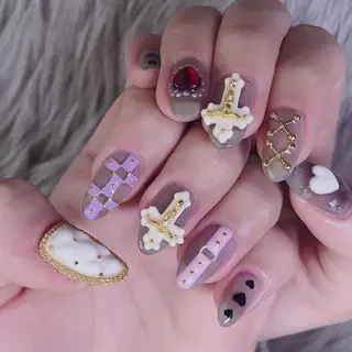 ネイル NOIROUGE所属・NOI ROUGEのネイルデザイン