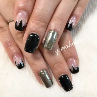 ネイル She nail studio 原宿所属・パラジェル有/ スカルプ/mahoのネイルデザイン