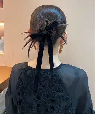 セミロング カラー ヘアアレンジ ✨カチモリ✨レイヤー 韓国ヘア🇰🇷ゆいのヘアスタイル