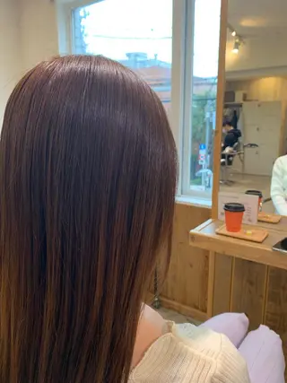 セミロング カラー パーマ ヘアアレンジ メンズ ネイル Sia中野新橋 『JUNYA』のヘアスタイル