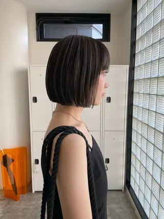 ショート カラー 🔥ボブ／レイヤー／ shingoのヘアスタイル