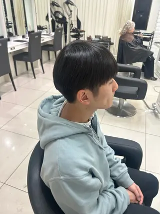 ショート 【縮毛矯正/レディー スカット】美涼🎀のヘアスタイル