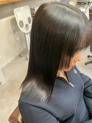 ミディアム 原 麻耶のヘアスタイル