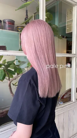 セミロング カラー sourire  西大分所属・Sourire西大分 ☘️いけだ　あおいのヘアスタイル