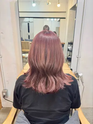 ミディアム カラー モデル募集中 🫧こうめ🫧のヘアスタイル