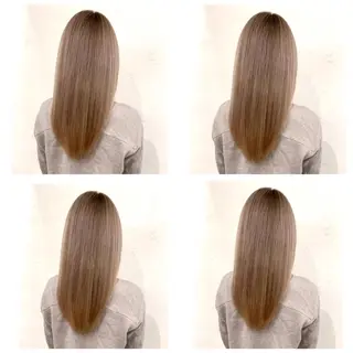 ロング カラー 京都大人女性ショート 徒歩1分/秋山のヘアスタイル