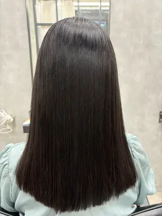 ロング カラー すぐ巻ける縮毛矯正 🍀勝倉　麗のヘアスタイル