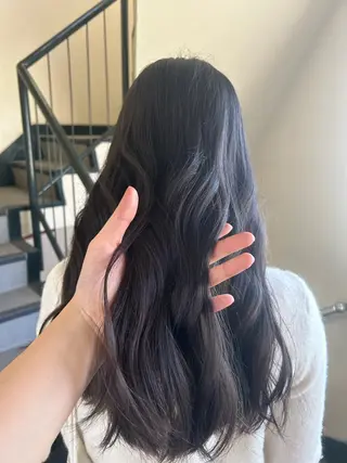 ロング カラー ヘアアレンジ ☕️結【suii.】 ボブ/ヘアセット☕️のヘアスタイル