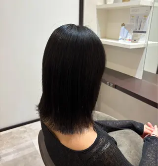 ミディアム 山下 ちひろのヘアスタイル