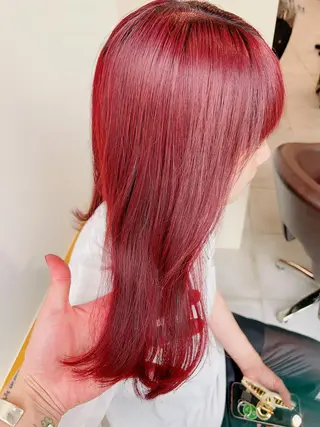 ミディアム カラー ヘアアレンジ 【代表】 たき〜のヘアスタイル