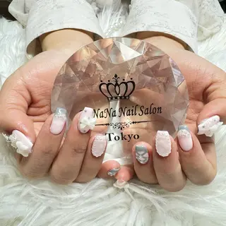 ネイル 💎CC・NaNa 韓国風ネイル🌙Cのネイルデザイン