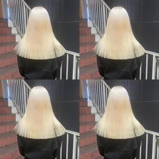 セミロング カラー ヘアアレンジ 💎韓国レイヤー ×エクステゆうま💎のヘアスタイル