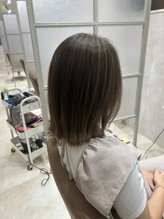 ミディアム カラー 💙まこと💙艶 カラー(Rico)のヘアスタイル