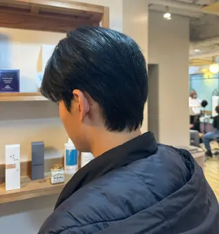 メンズ 🐻艶髪ヘア/韓国風 /隈河🐻のヘアスタイル