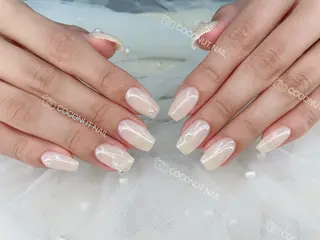 ネイル 神田 ココナッツのネイルデザイン