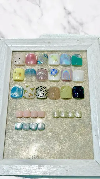 ネイル Mana  🫧 パラジェル⌇自由が丘のネイルデザイン