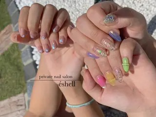 ネイル nail salon éshellのネイルデザイン