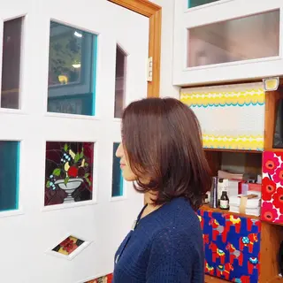 ミディアム ポルタカリーナサロン yukariのヘアスタイル