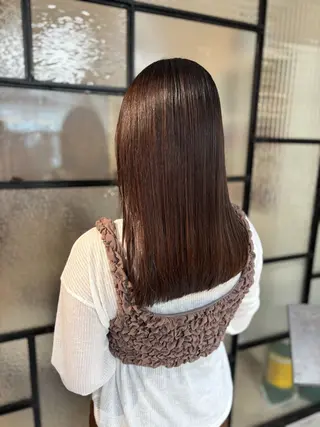 ロング おくむら あやこのヘアスタイル