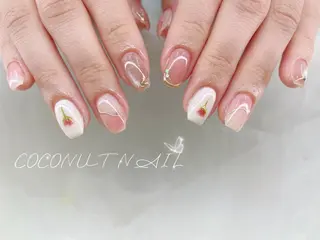 ネイル 神田 ココナッツのネイルデザイン