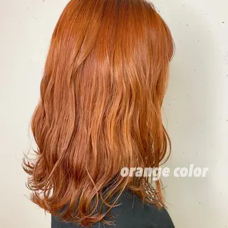 ミディアム カラー raika .のヘアスタイル