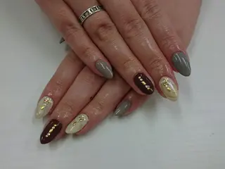 ロング ネイル nail salon Blancのネイルデザイン