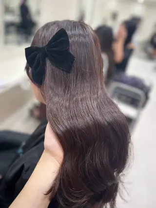 カラー ベージュ・ラベンダー カラー🎀りりのヘアスタイル