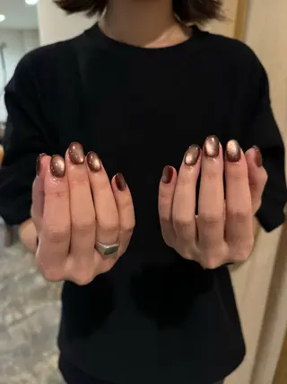 ネイル handsome所属・miura ichikaのネイルデザイン