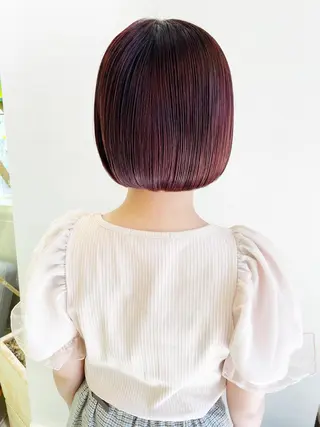 ショート カラー 齋藤 咲のヘアスタイル