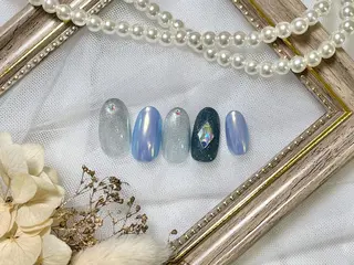 ネイル ネイルPetit Ribbonのネイルデザイン