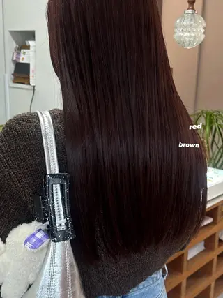 ロング カラー 暖色カラー/レイヤー 🌙 オノユリカのヘアスタイル