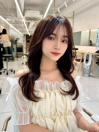 ロング ショート/ボブ/ 白髪ぼかし/しんやのヘアスタイル