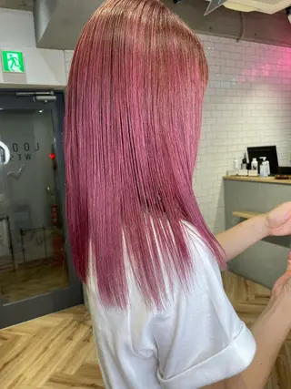 ロング もり まりものヘアスタイル