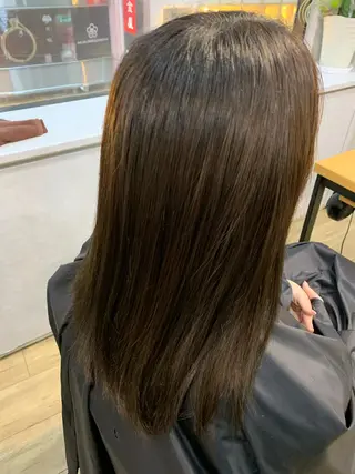 セミロング 宗近 拓磨のヘアスタイル