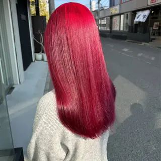 ロング カラー 惣木 菜穂のヘアスタイル