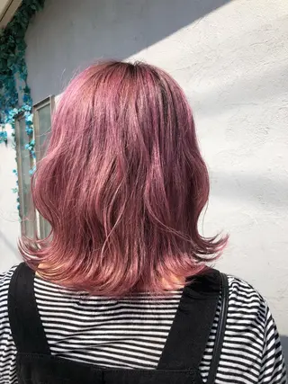 セミロング カラー Warmcolors 🎀Reonaのヘアスタイル