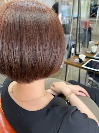 ショート カラー ハイトーンカラー🩵 耳ツボジュエリー/Aのその他イメージ