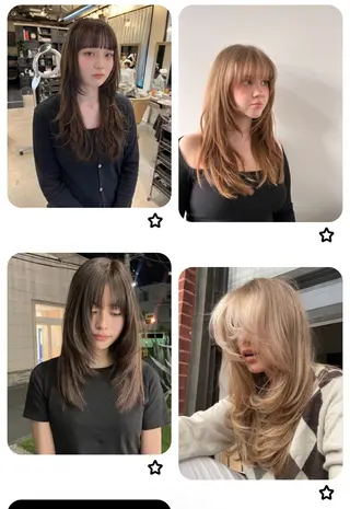 ロング 来美 / クルミのヘアスタイル