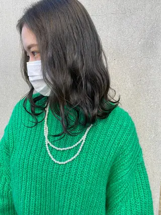 カラー AYANE 韓国ヘア /レイヤーカットのヘアスタイル