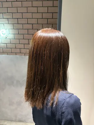 セミロング 中ノ内 里旺のヘアスタイル