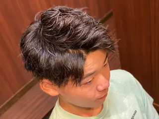 ショート メンズ 浅見 天翔のヘアスタイル