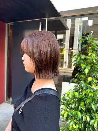 ショート カラー 透明感カラー🌱 🍑天野琴音🍑のヘアスタイル