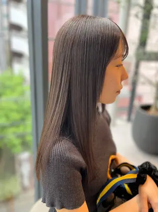 セミロング davin中目黒 KATOのヘアスタイル