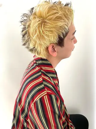 ショート カラー メンズ nambu-GARDEN所属・上田 昂雅のヘアスタイル