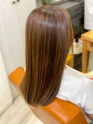 ロング 森下 友　Dio...池袋のヘアスタイル