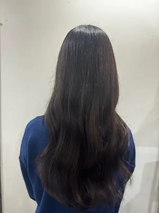 ロング ダブルカラーベージュ カラー/tuburaのヘアスタイル