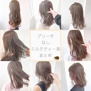 ショート 韓国レイヤー🕊️ 柔らかベージュ🧸のヘアスタイル